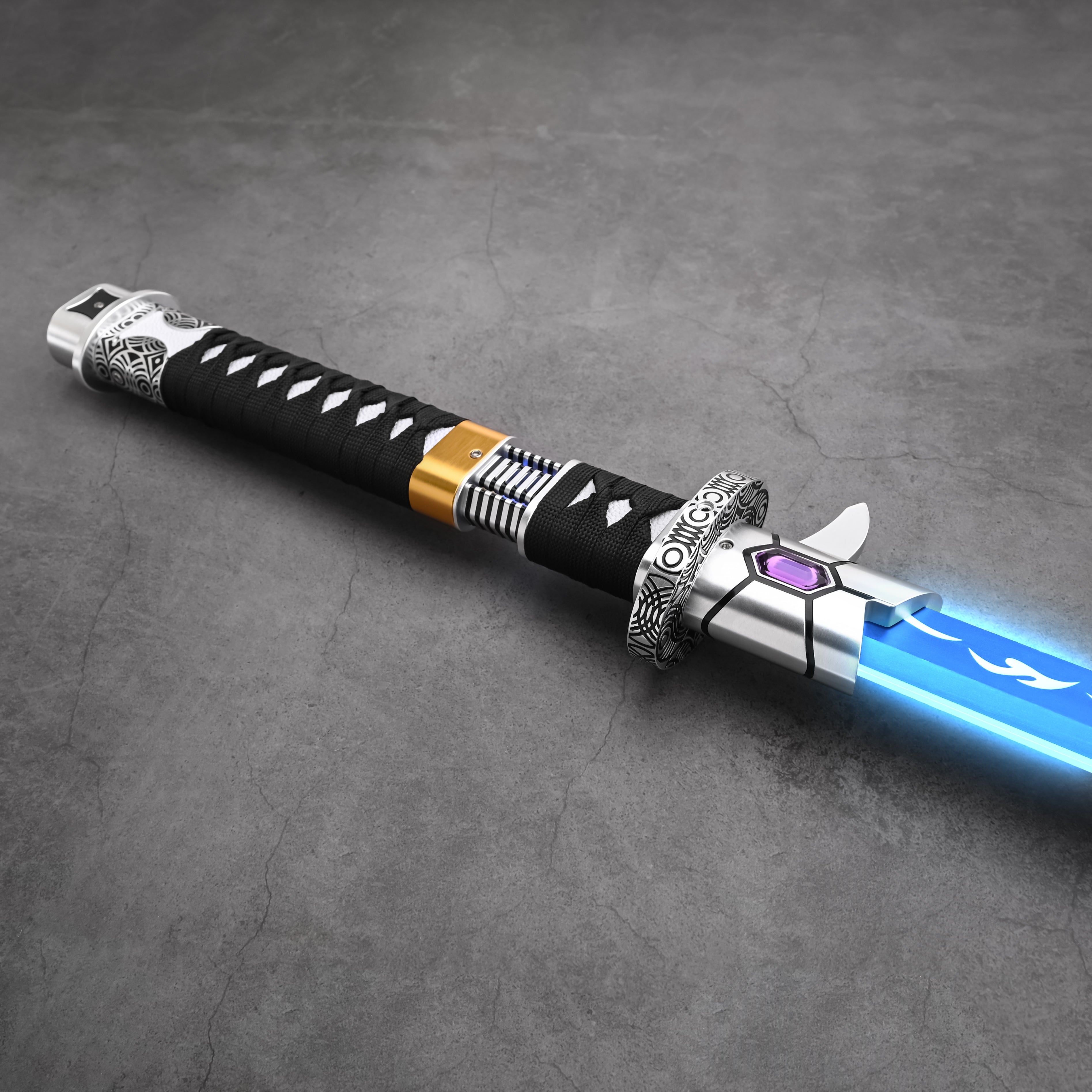 Black Katana handle - Shogun Lightsaber