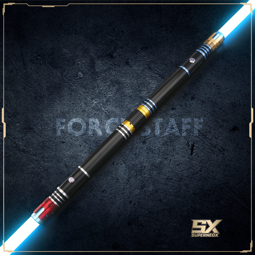 Forceborn Staff Double-bladed Lightsaber