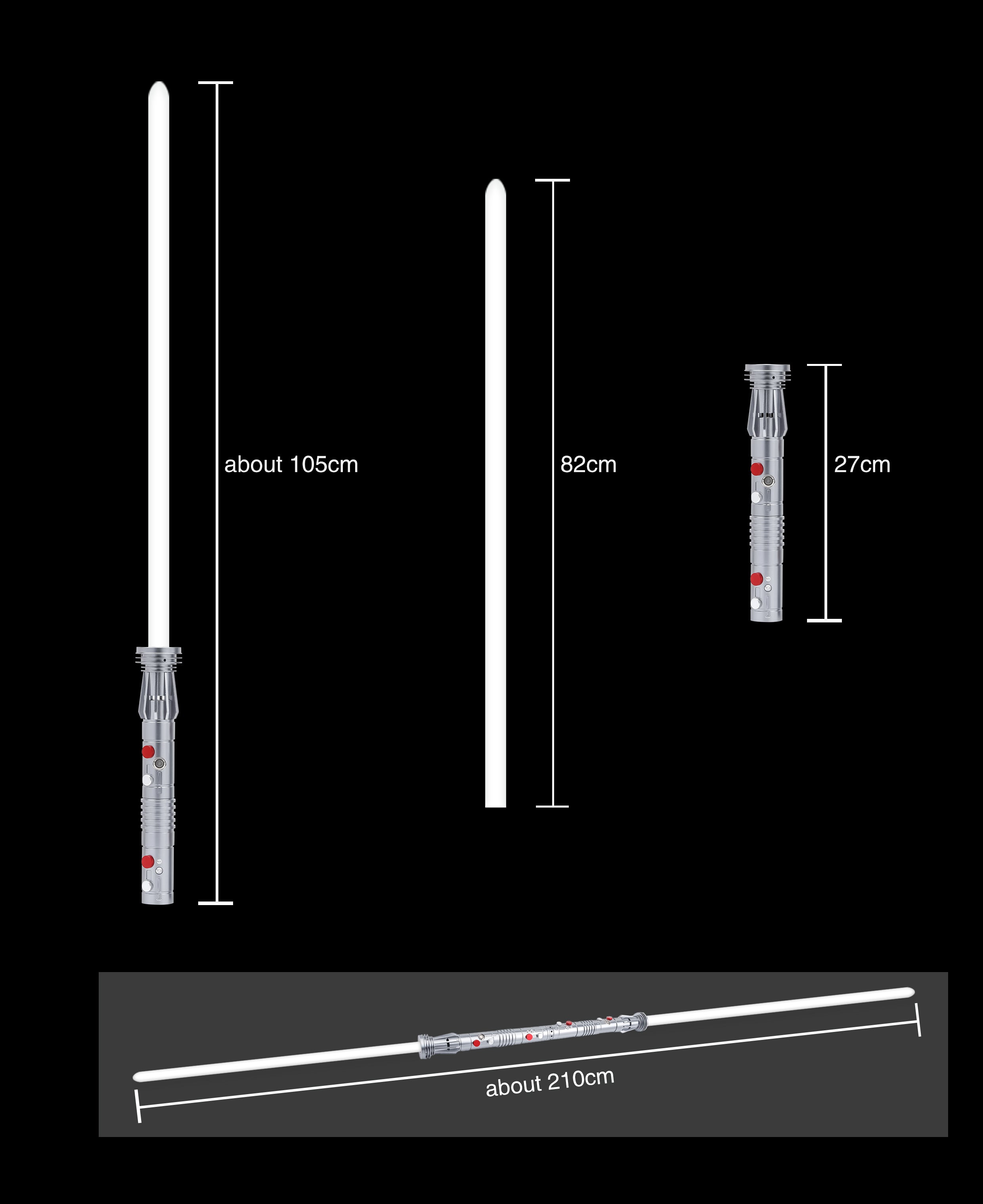 Maul SE Lightsaber Length