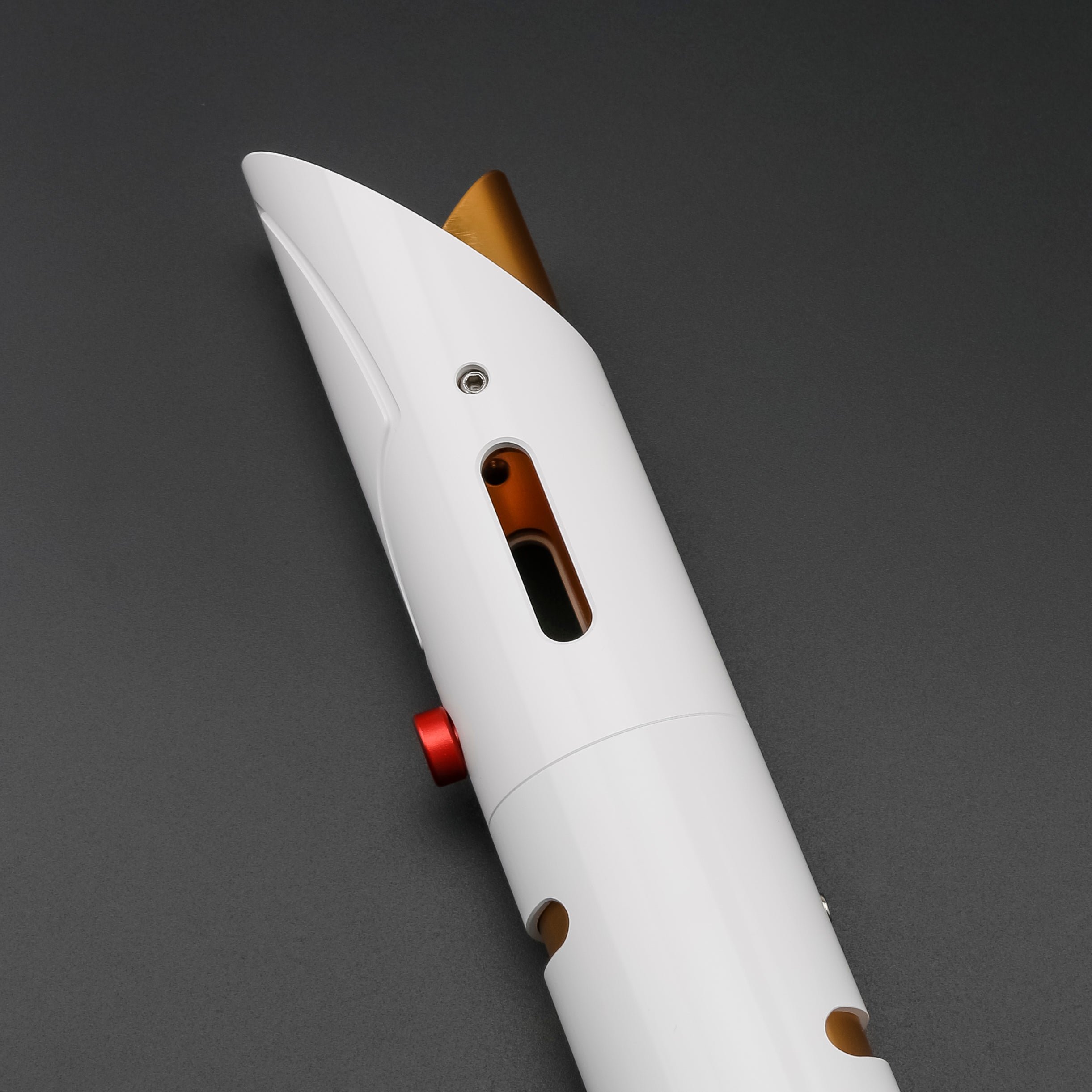 Partial view of Guard SE lightsaber hilt