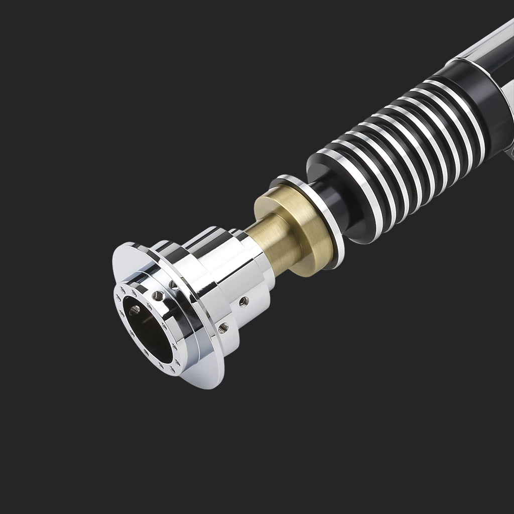 Partial view of Luke EP6 lightsaber