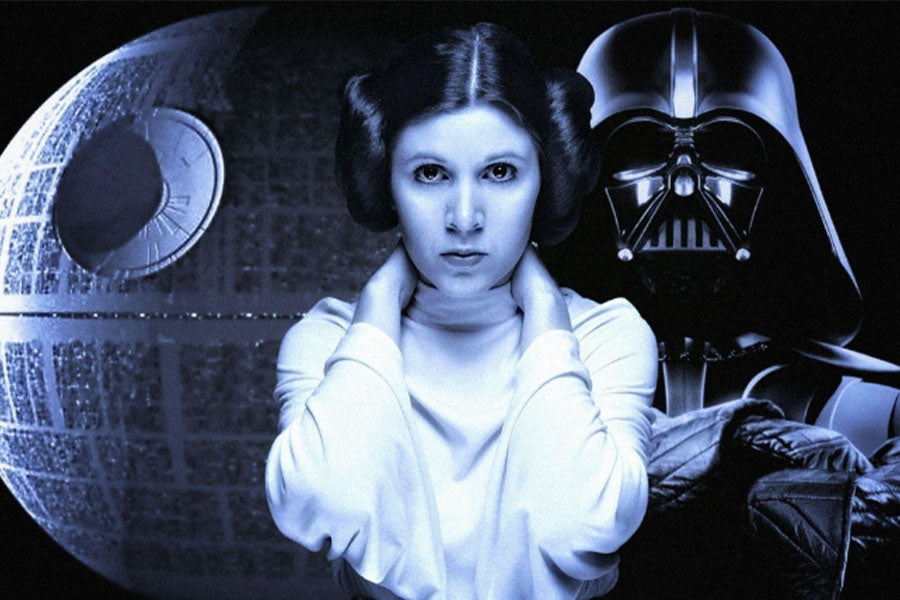 Leia and Vader