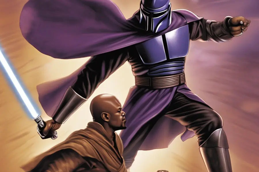 Mace Windu Defeated Jango Fett