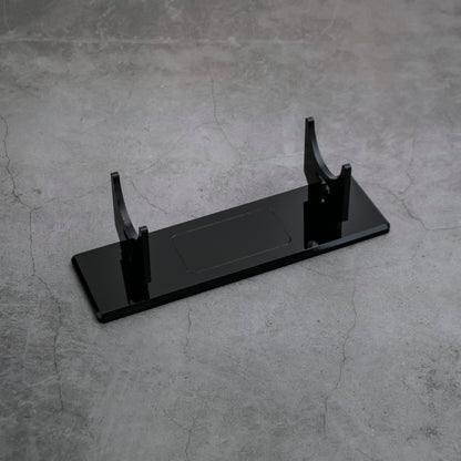 Black display stand