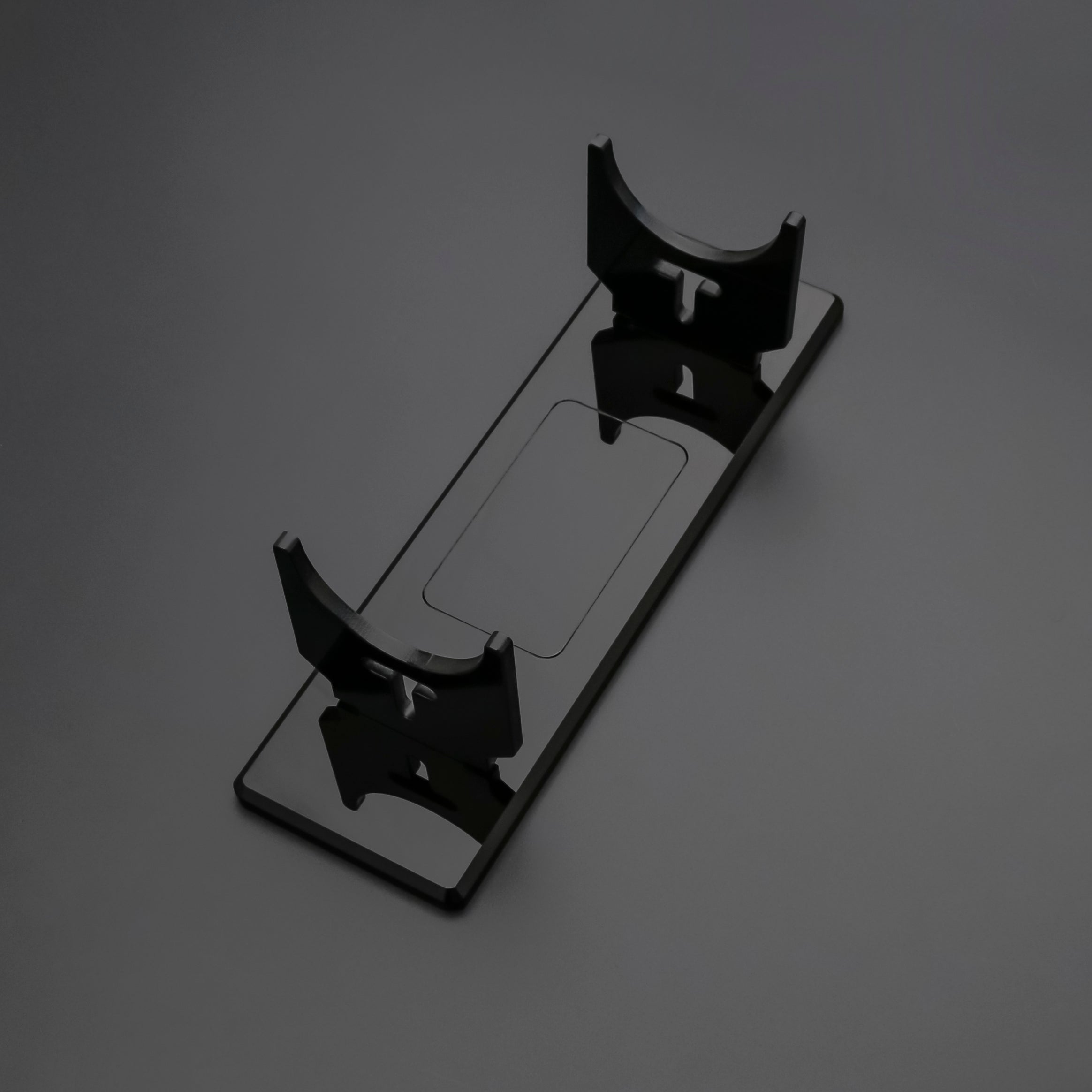 Black display stand