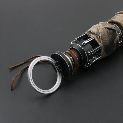 Partial view of Boone Kestis lightsaber 