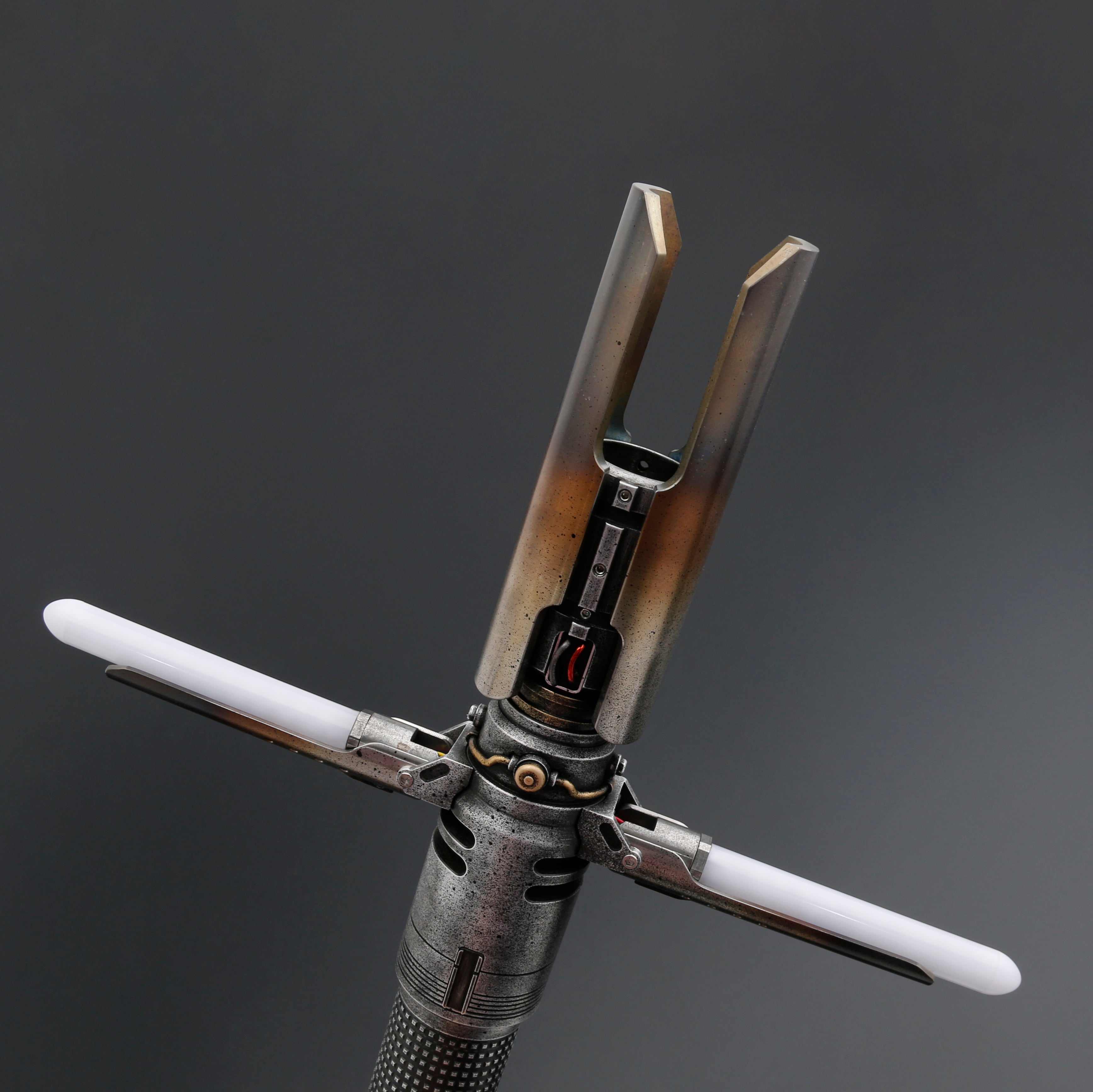 Cal Kestis Jedi Survivor Weathered Crossguard Lightsaber – SUPERNEOX®