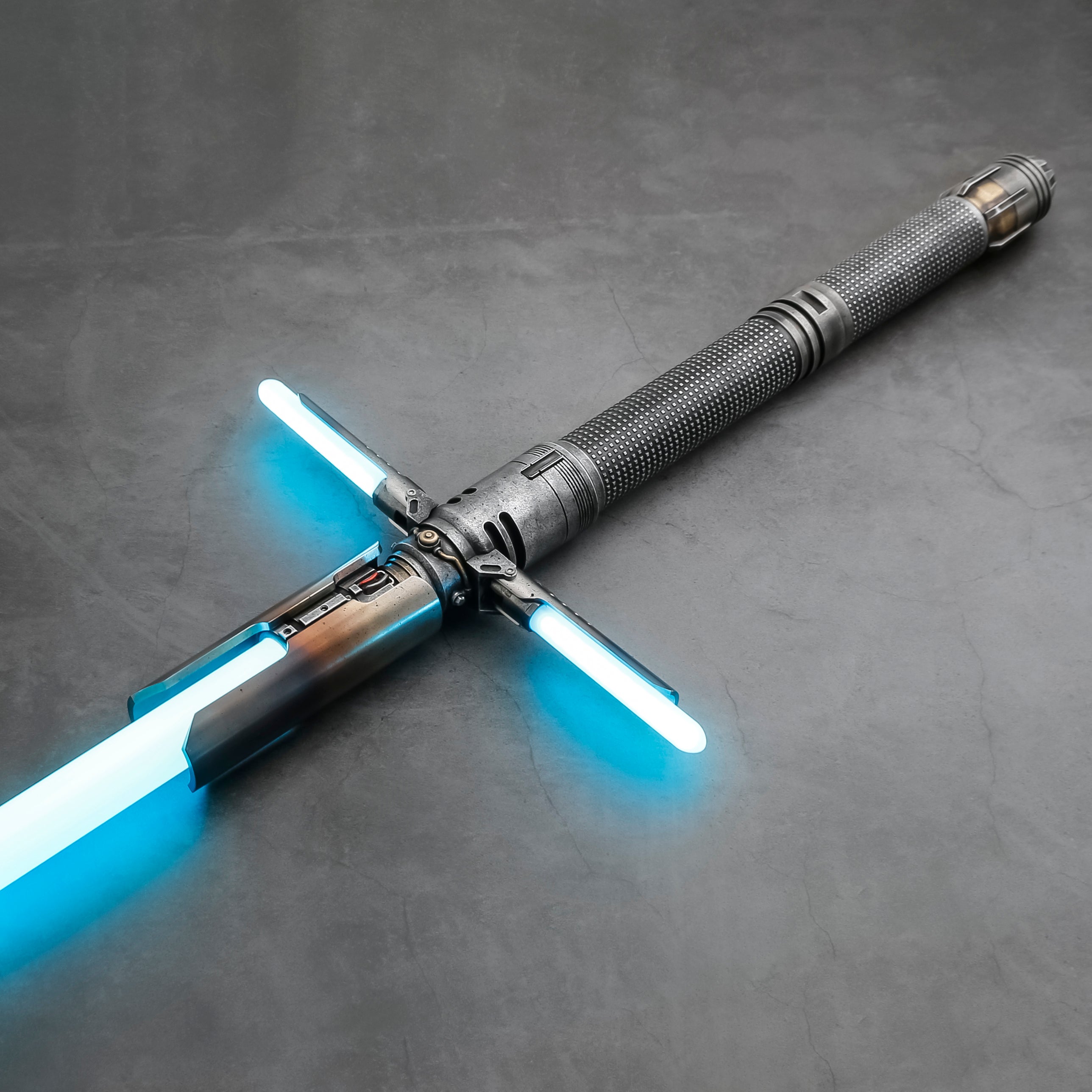Cal Kestis Jedi Survivor Weathered Crossguard Lightsaber – SUPERNEOX®