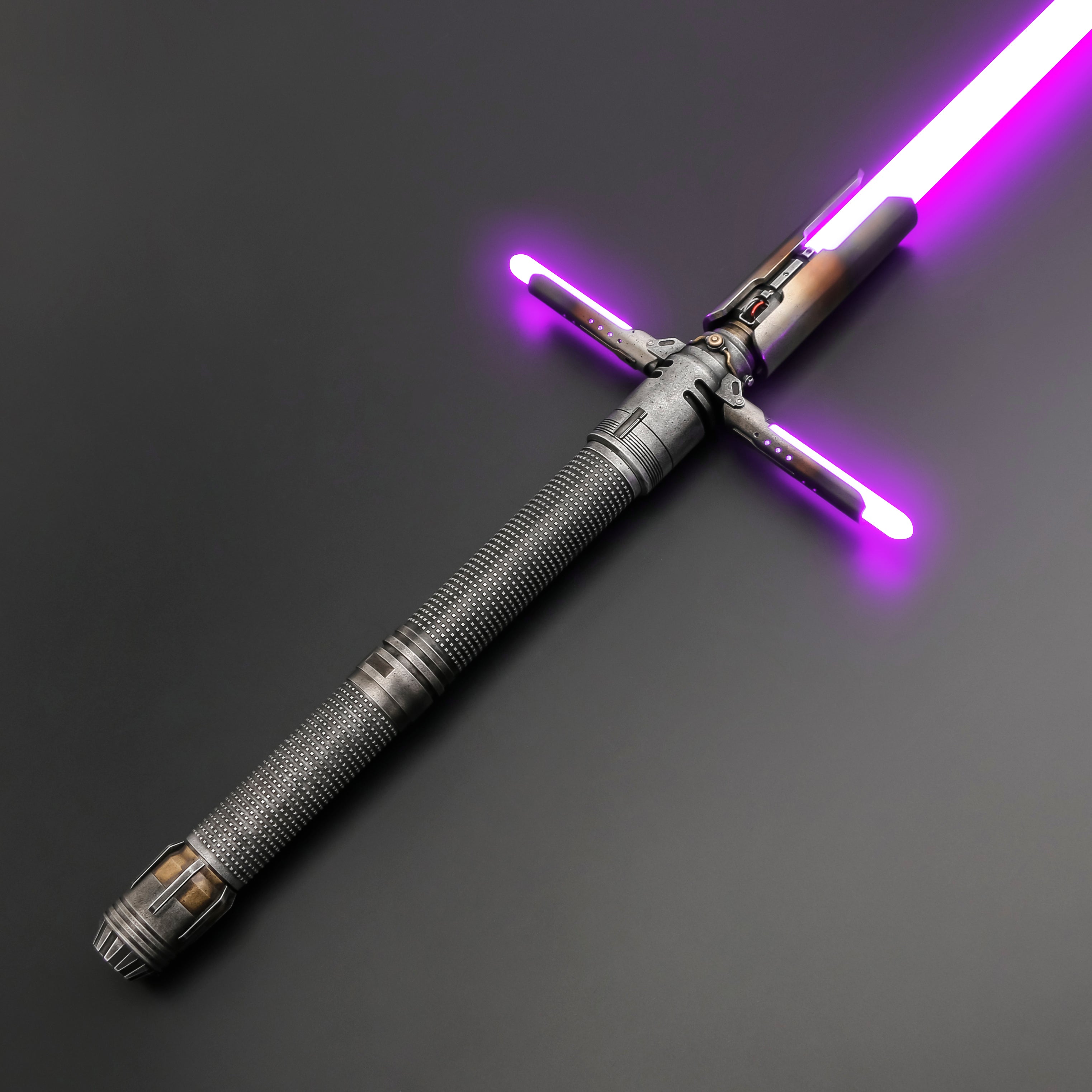 Cal Kestis Jedi Survivor Weathered Crossguard Lightsaber – SUPERNEOX®