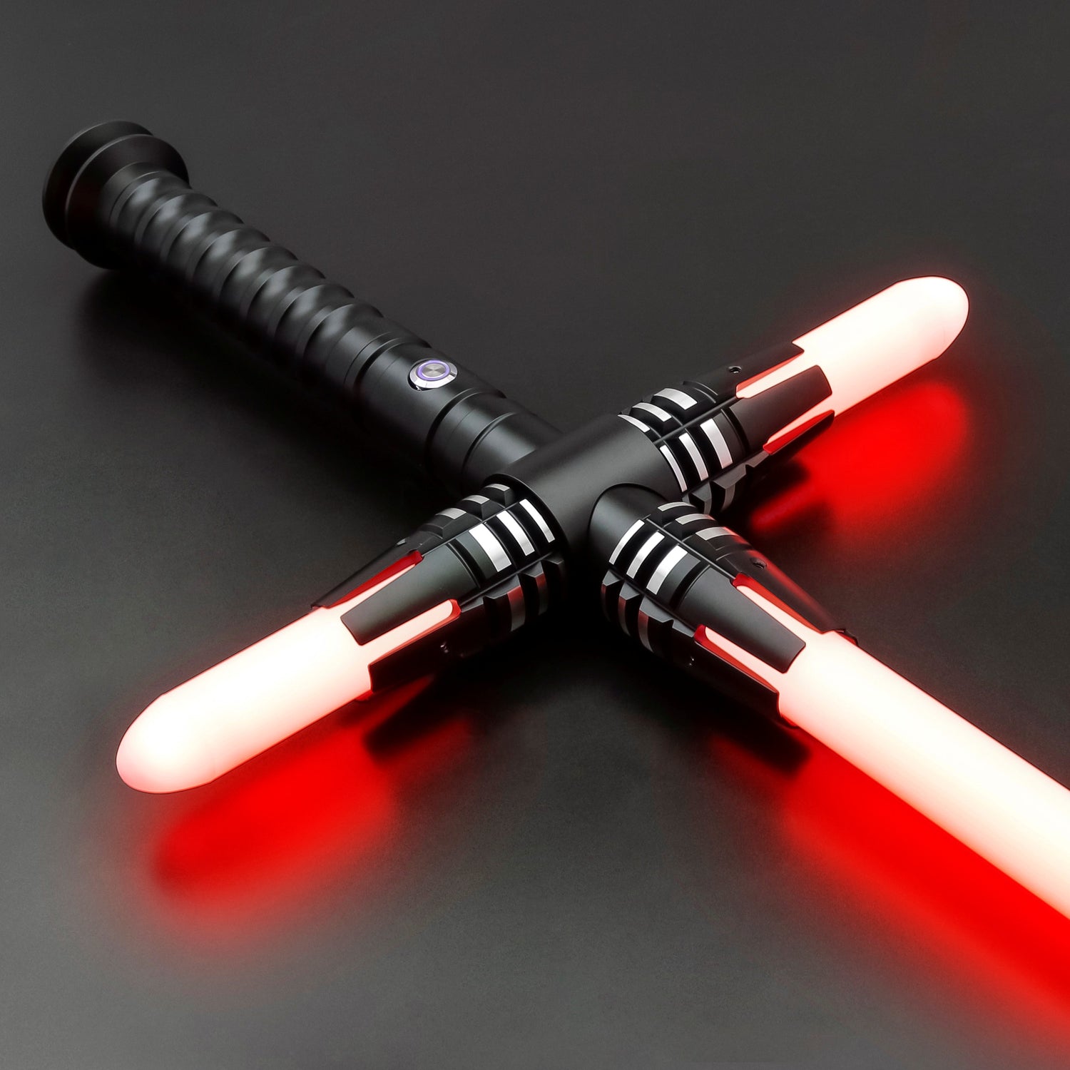 Crossguard red lightsaber