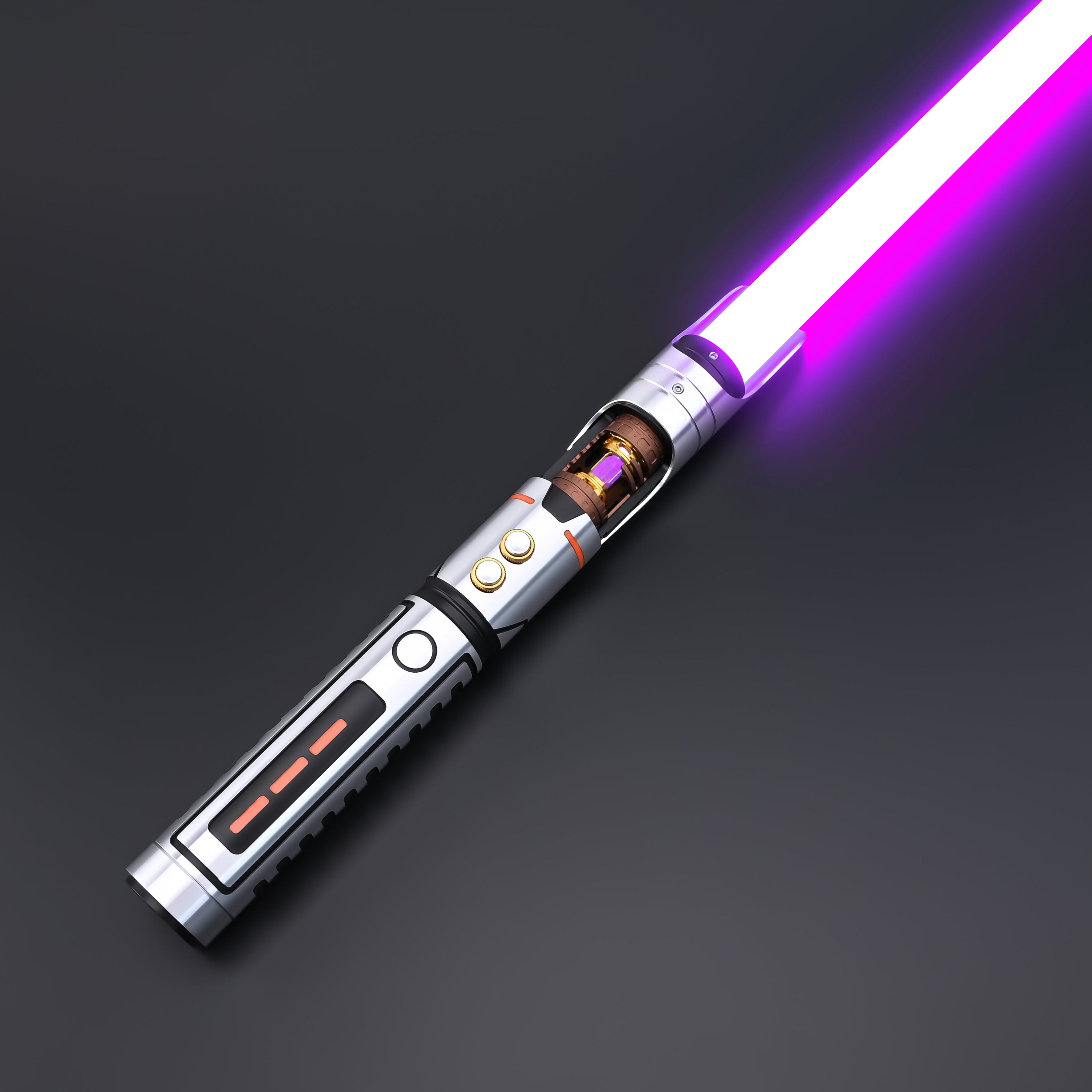 Dawn Heart Crystal purple lightsaber