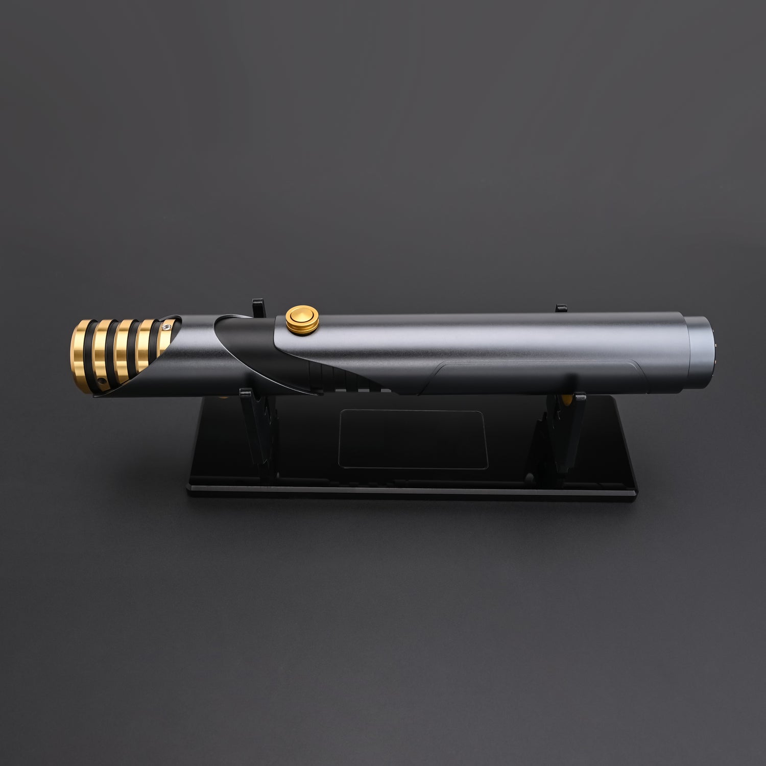 Depa lightsaber on the display stand