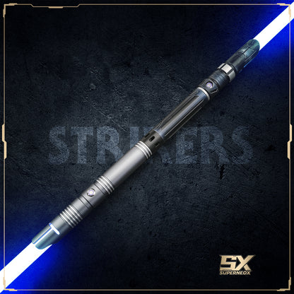 Double-bladed RGB lightsaber