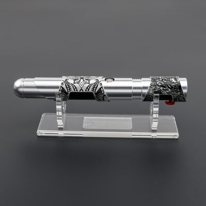 Enforcer lightsaber handle with display stand