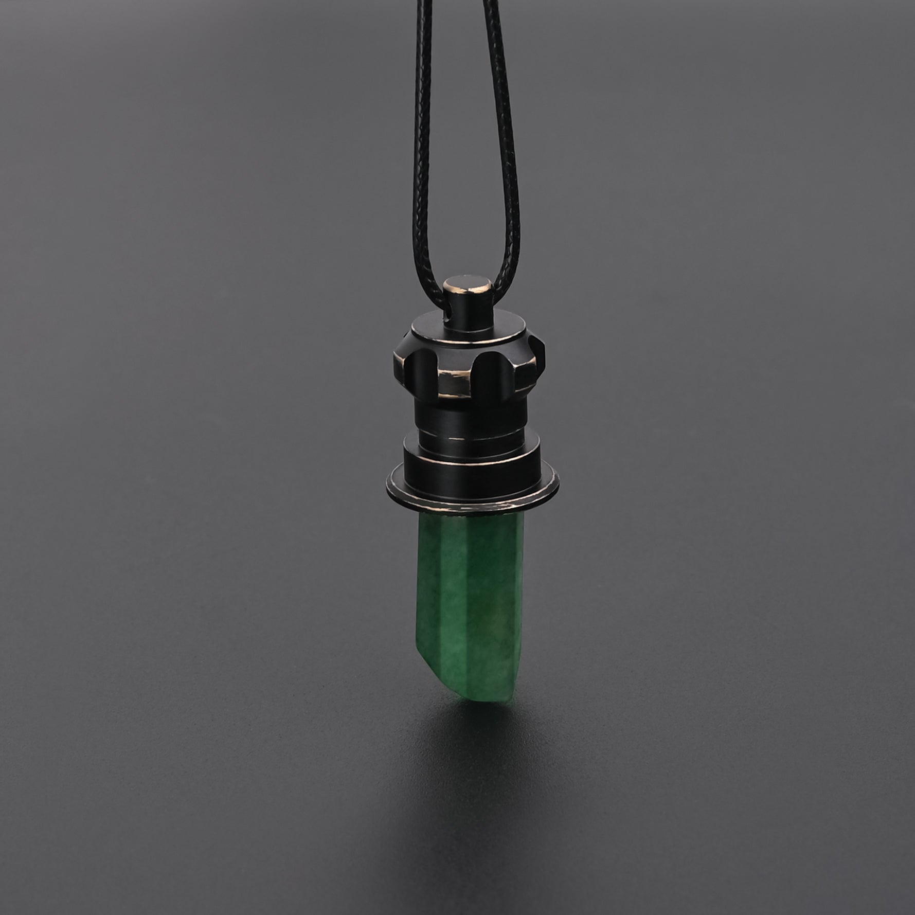 Luke Green Crystal Necklace