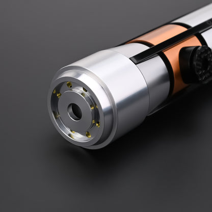 Starkiller Crystal Lightsaber hilt detail