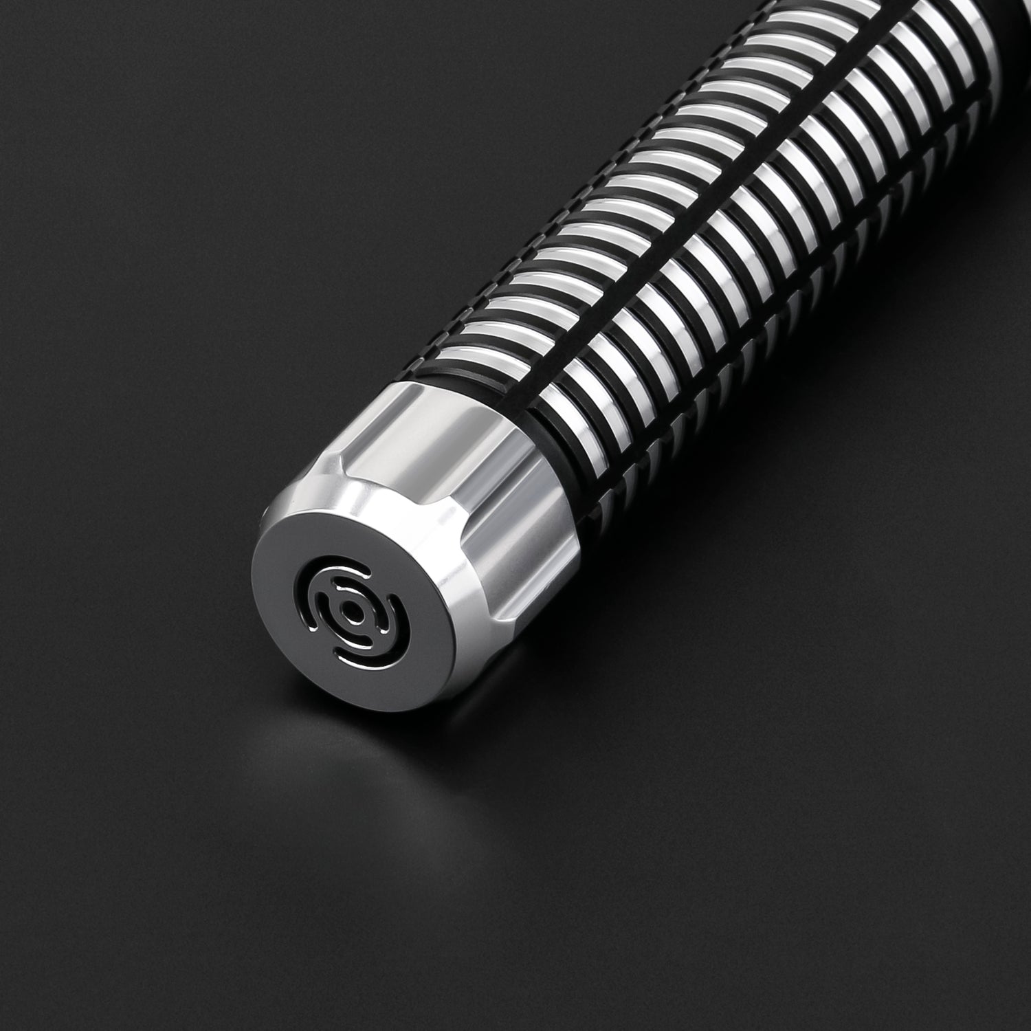 Partial view of warrior saber hilt