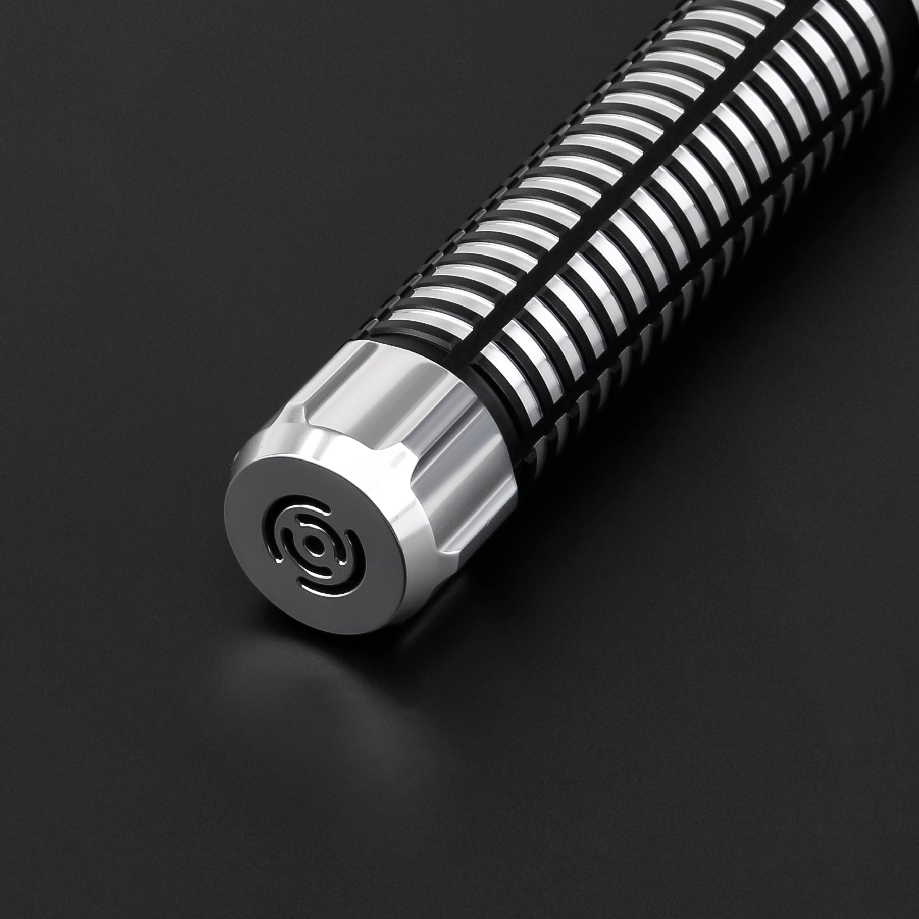 Partial view of warrior saber hilt