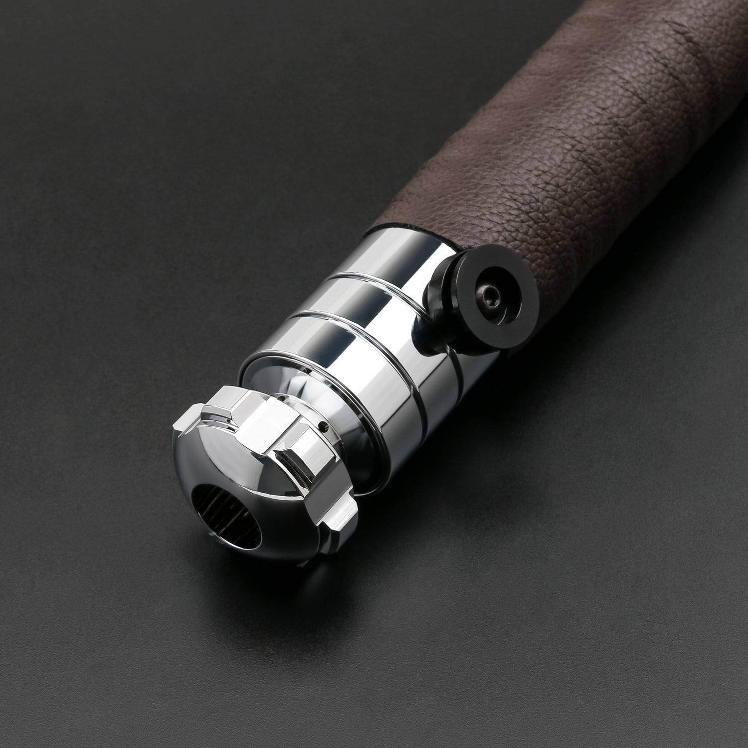 Partial view of darth reavn lightsaber hilt