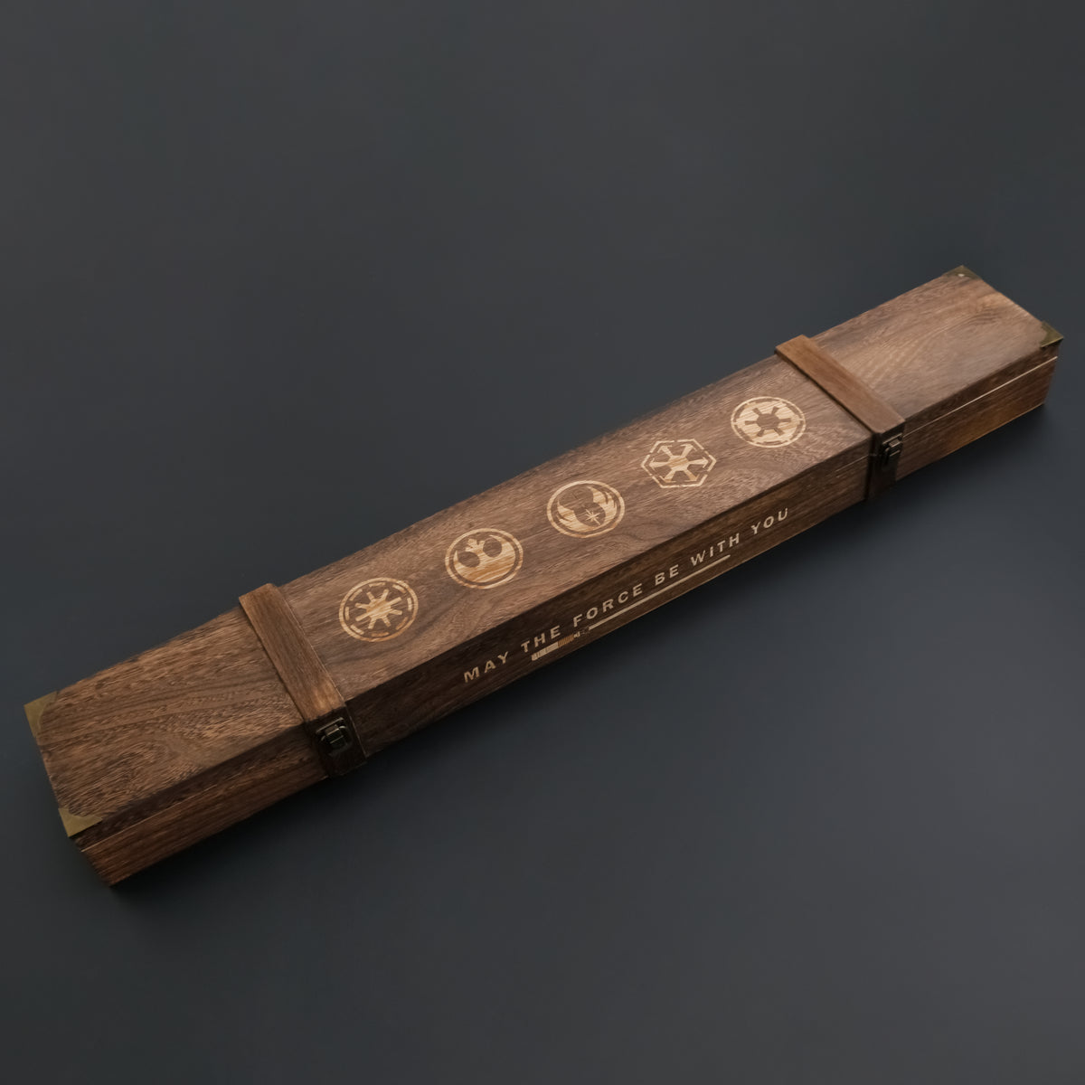 lightsaber wooden box