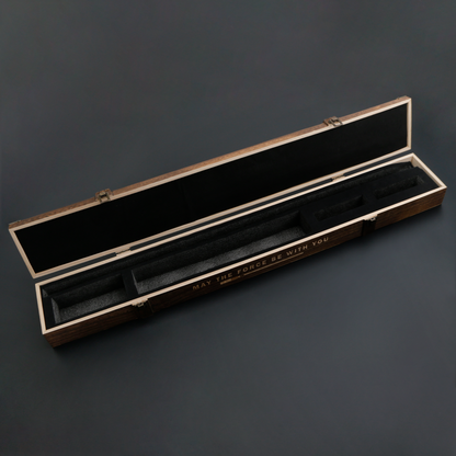 lightsaber wooden box