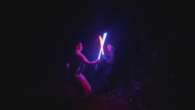 Real Lightsaber Duel