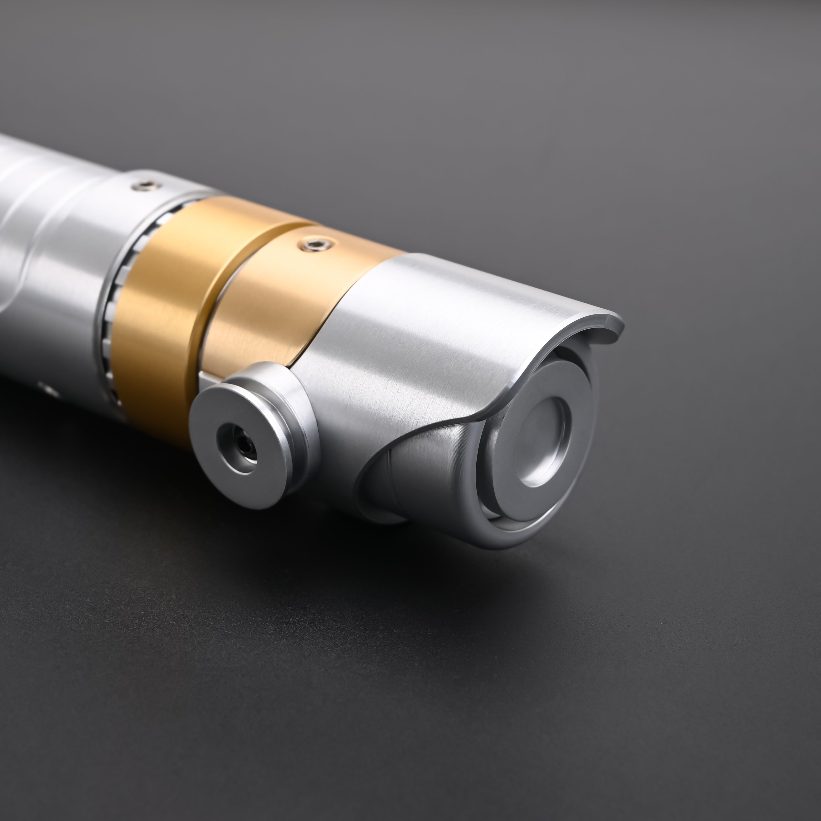 Detail View of Skeleton Crew lightsaber hilt