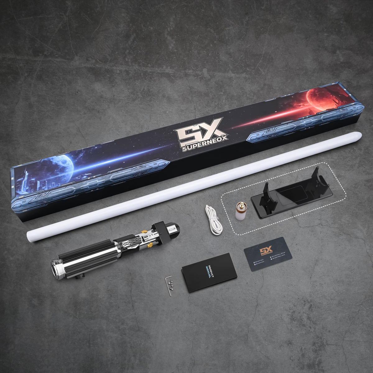 vader ep3 lightsaber packaging image